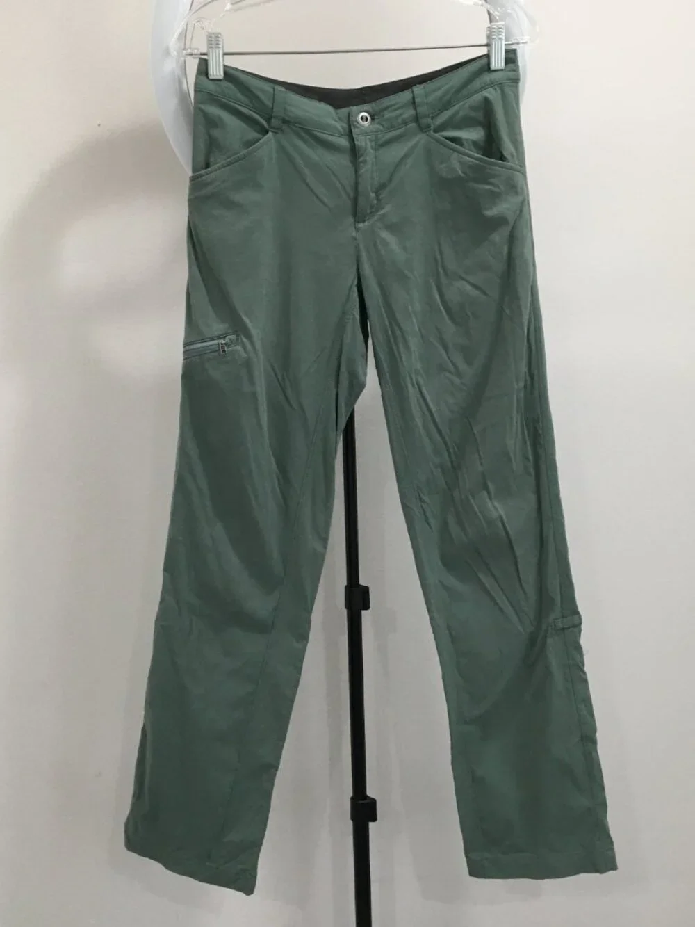 PATAGONIA Green Adjustable Convertible Leg Zip Pockets Hiking Activewear Pant - Picture 5 of 16